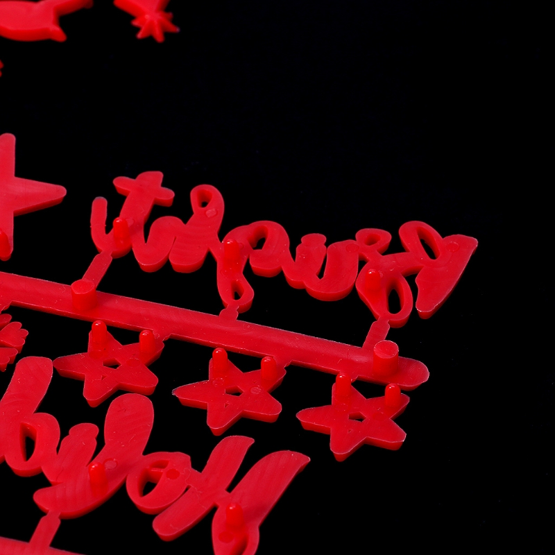 Kerst Voelde Bord Plastic Letters Voor Vilt Letters Board Voor Sign Board