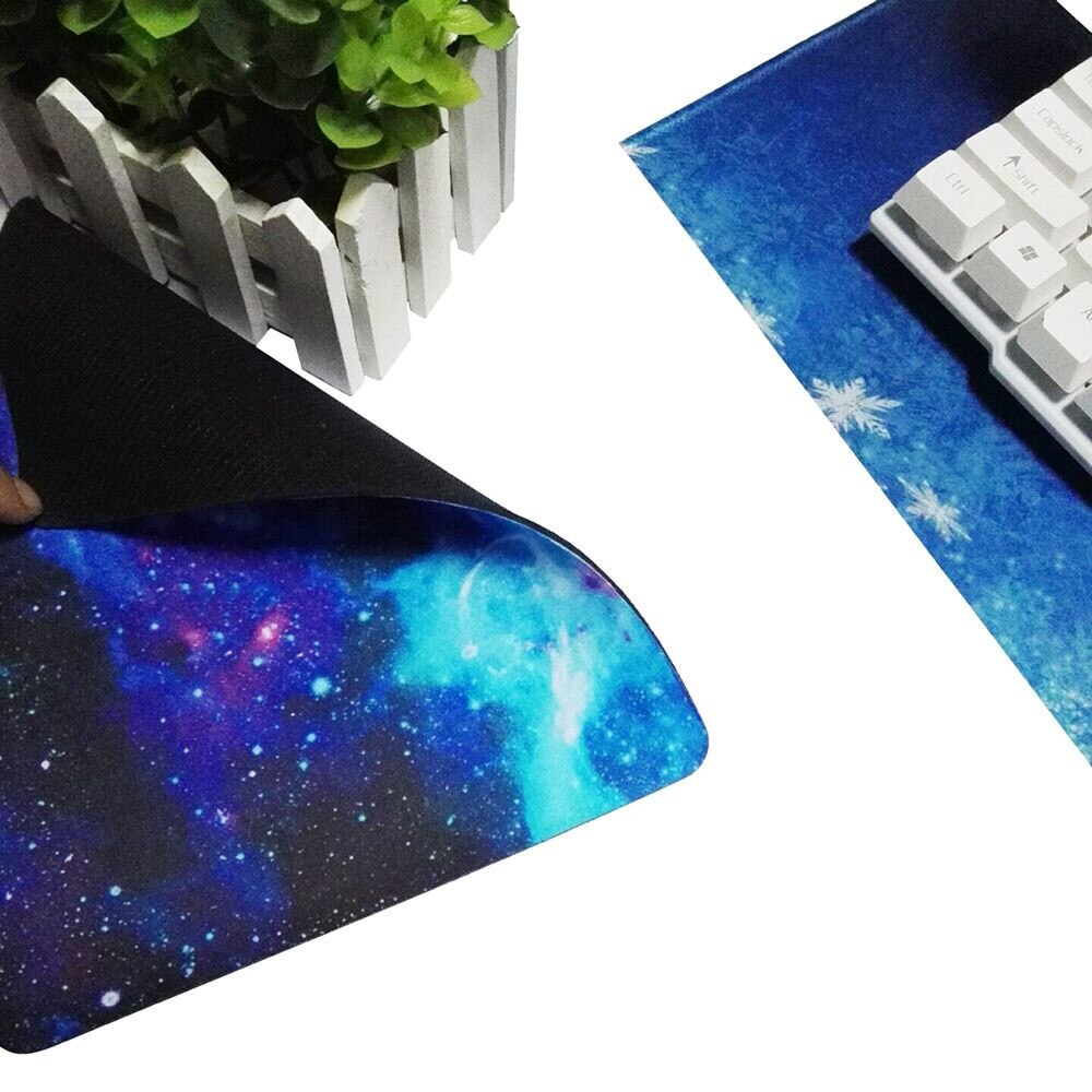 Gaming Mouse Pad Computer Muis Mat Galaxy Rechthoek Antisliprubber Mousepad Gamer Voor Laptop Pc Games Bureau spelen Mat