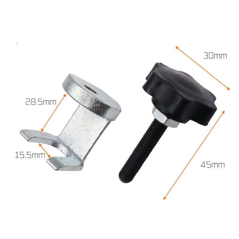 Universal Car Vehicle Windscreen Wiper Arm Puller Remover Detach Tool Car Wiper Arm Detacher Tool Forging Press Black Silver