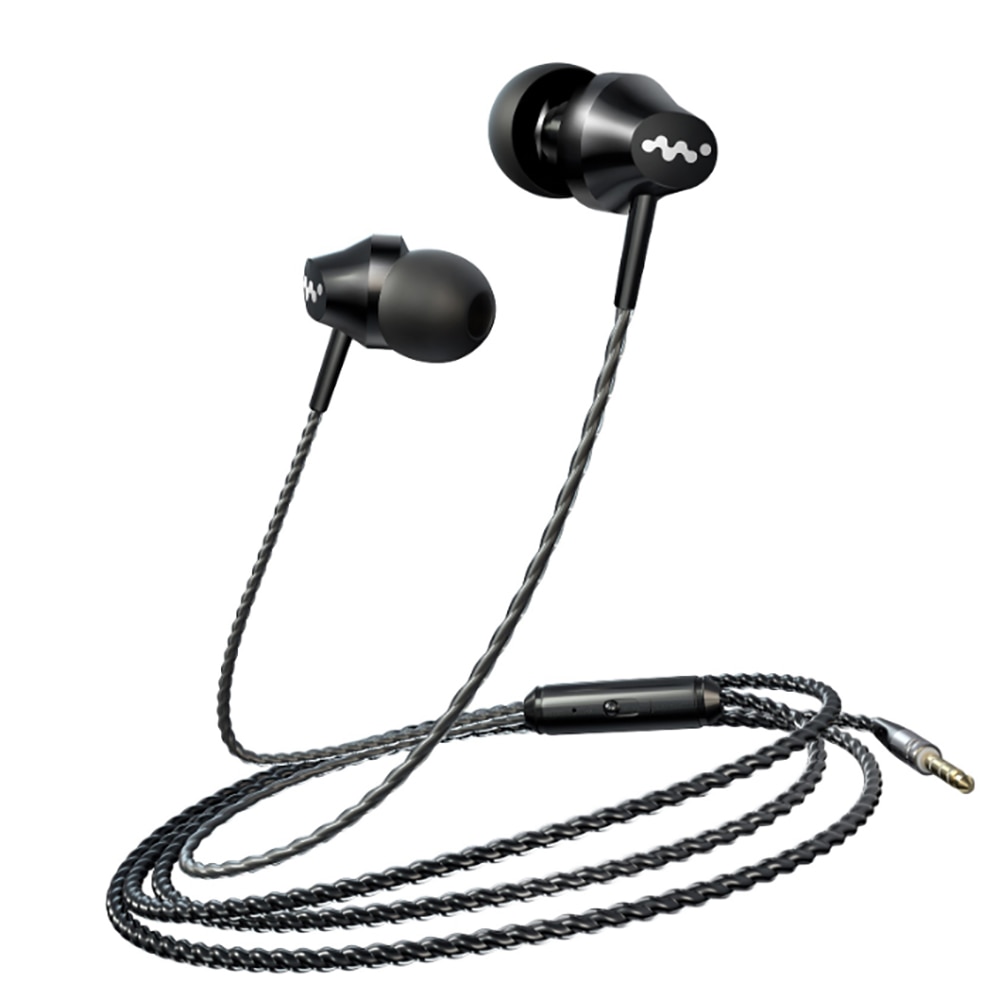 Bedrade oordopjes koptelefoon 3.5mm in-ear oordopjes bas oordopjes met microfoon stereo headset voor samsung xiaomi telefoon computer