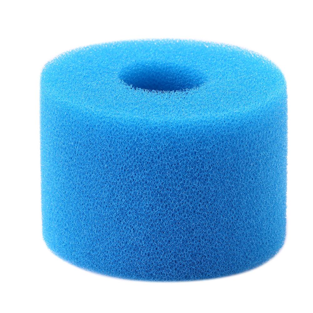 Reusable Sponge Cylindrical Cleaning Cotton Foam Washable Swimming Pool Filter Reusable Simply Clean and Put Back Handy