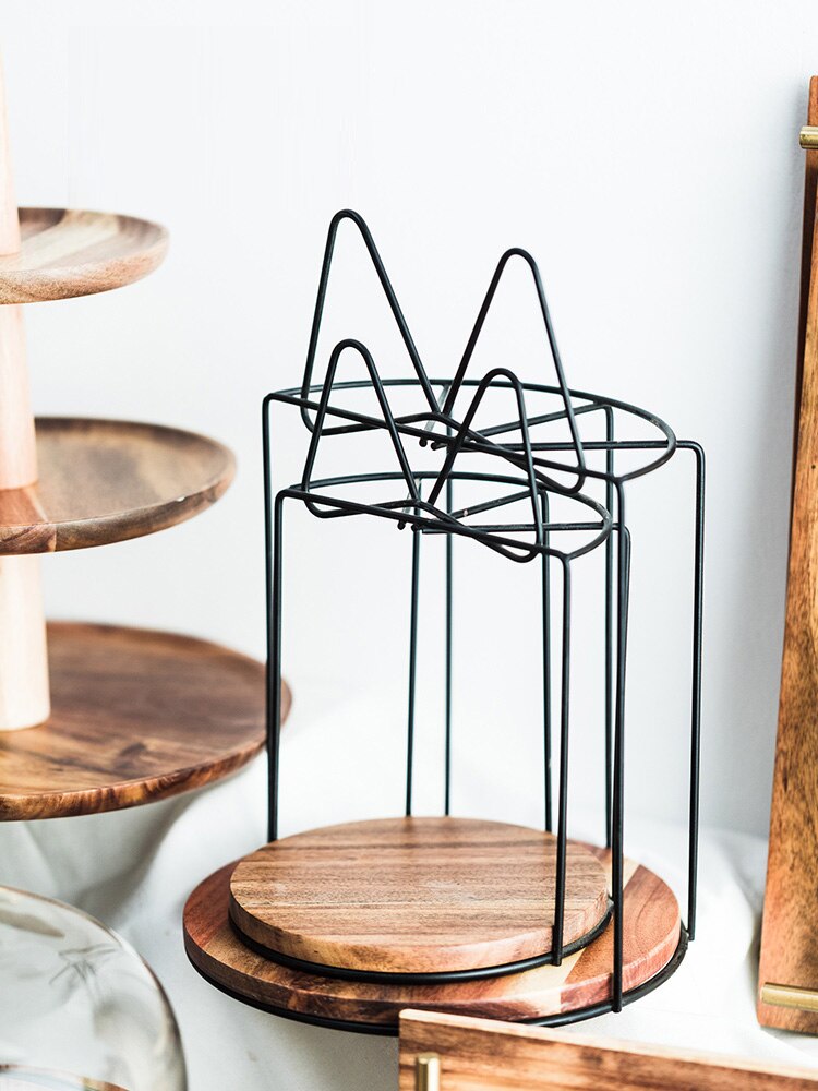 Wooden Cake Stand Dessert Tray Display Stand Party Party Pastry Cake Tools Kitchen Storage Utensils Table Decoration