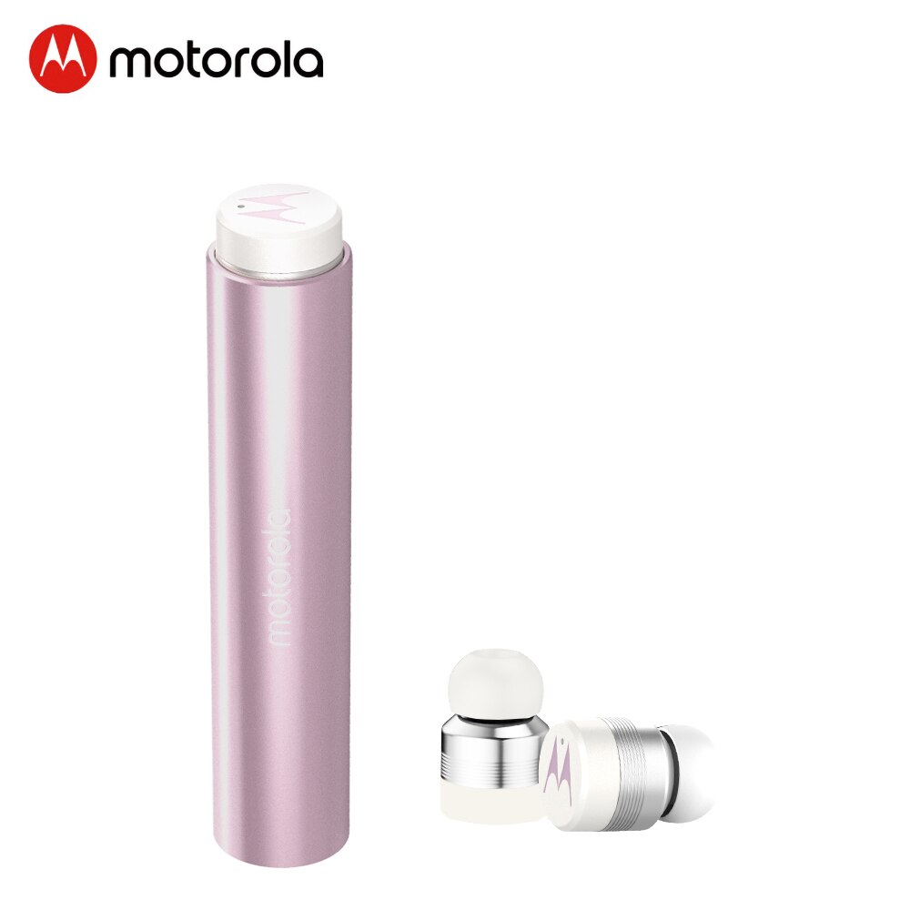 Motorola VerveBuds 300 Wireless Bluetooth Earphone In-Ear Mini Sports Headphones For Apple Samsung Huawei Phone VerveBuds300: Pink