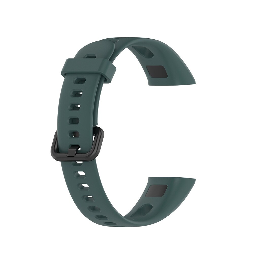 Soft Sports Silicone Wrist Strap Replacement Watch Band for HUAWEI Band 4 / Honor 5i Buckle Smart Watch Accessories: green