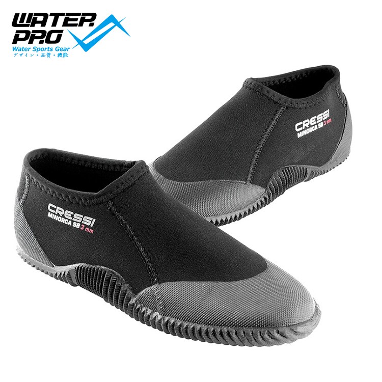 Cresi-bottines de plongée courtes en néoprène 3MM