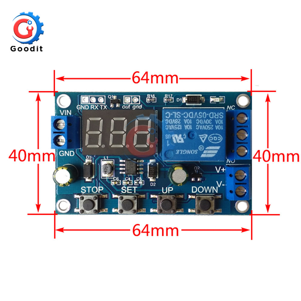18650 Lithium-Batterie Ladegerät Bord mit Über Gebühr Entladung Schutz 6-40V Integrierte Schaltungen Bord Modul