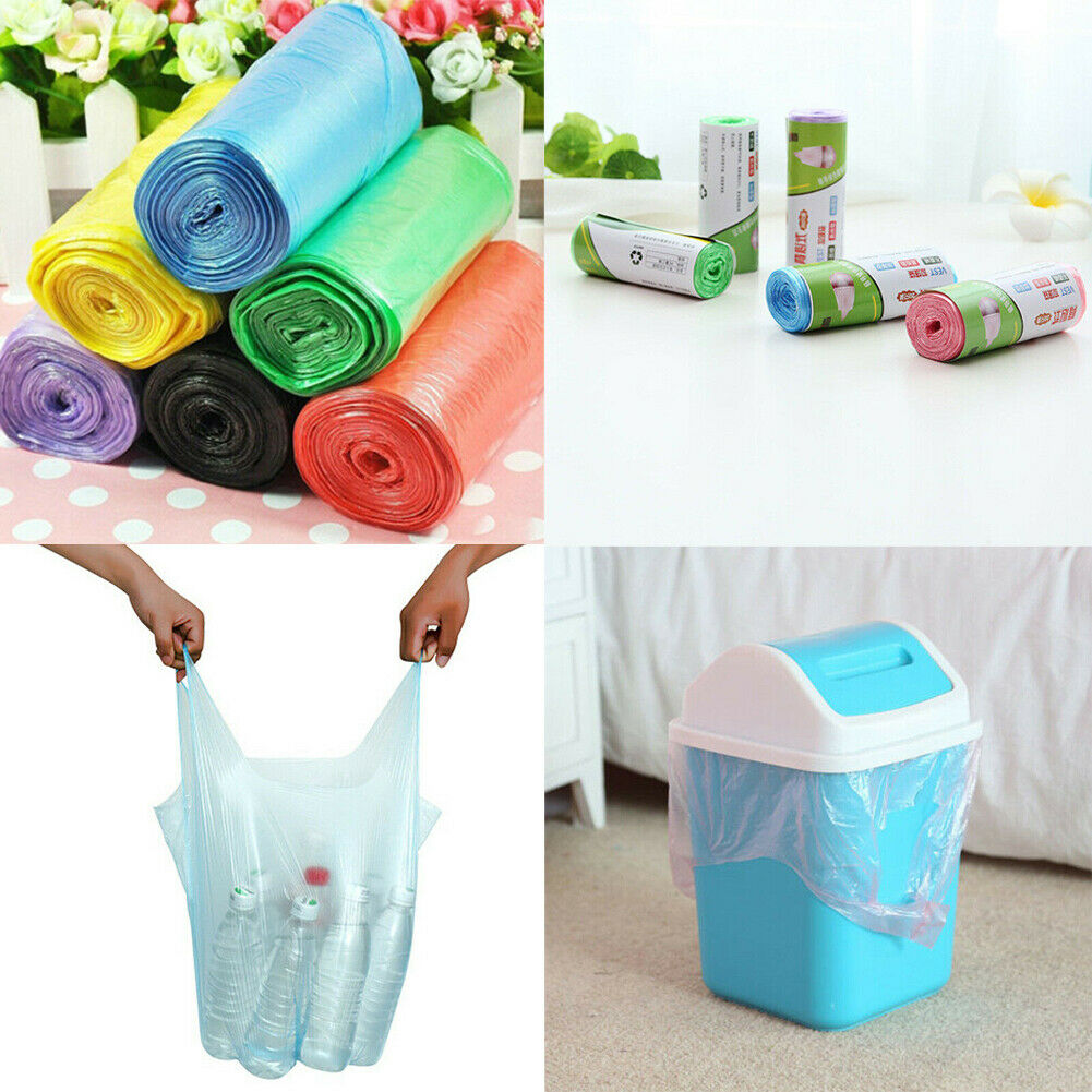 1Roll Kleine Vuilniszak Vest Type Vuilniszakken Duurzaam Wegwerp Plastic Home Kitchen Tool