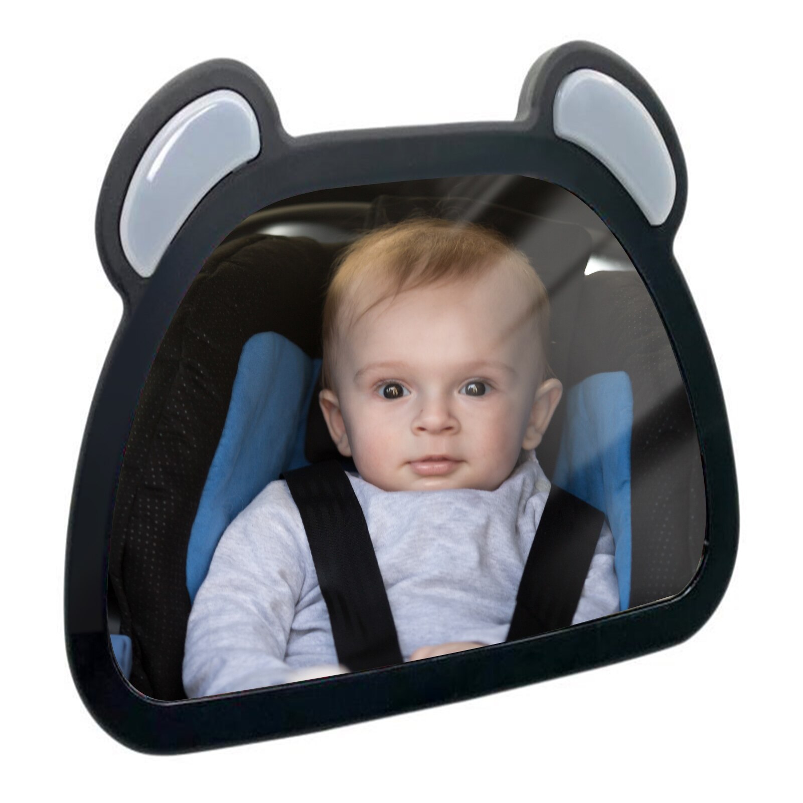 Baby Auto Spiegel Veiligheid Autostoel Spiegel Voor Rear Facing Met Clear Reflecterende Spiegel Met Flexibele Verstelbare Hoek Onbreekbaar