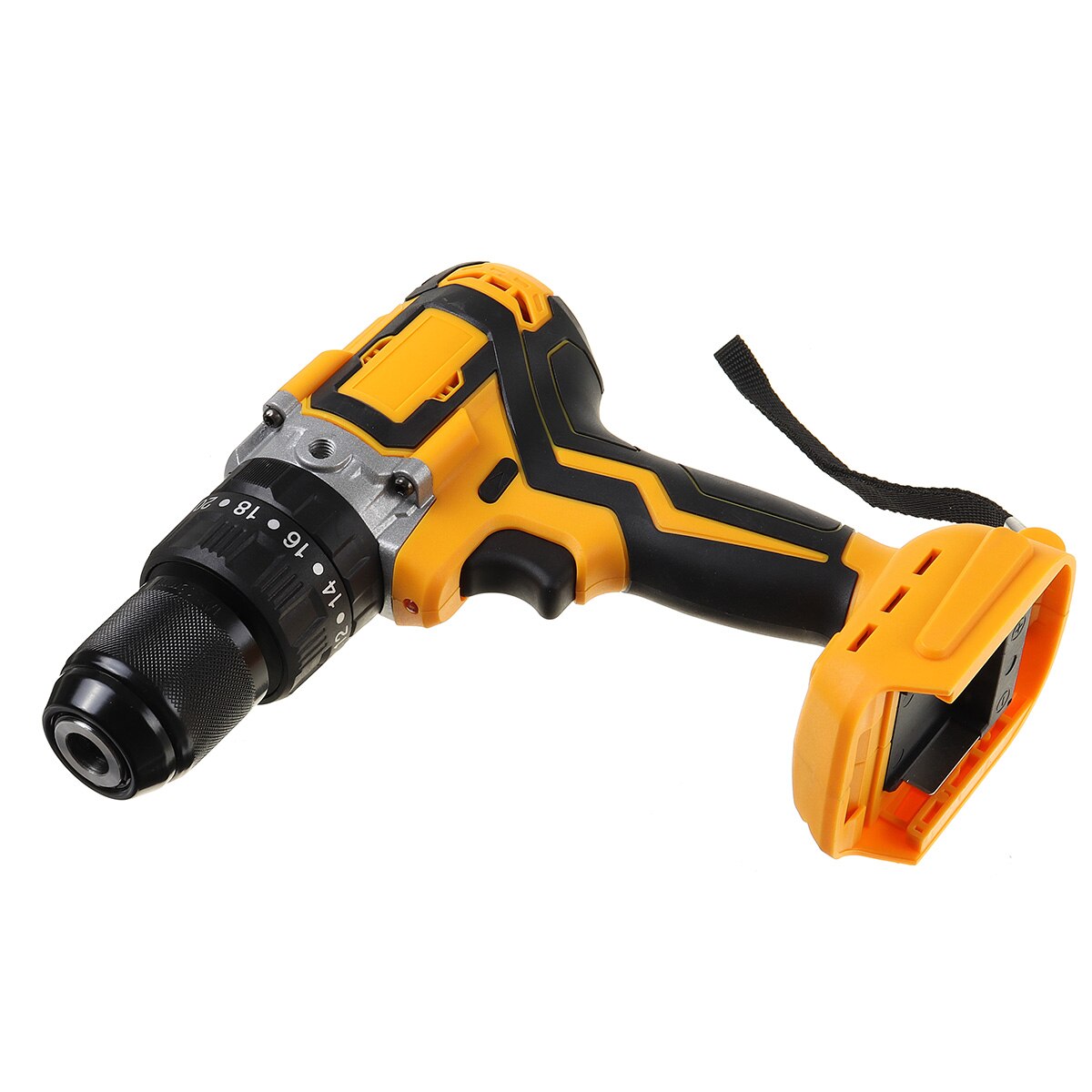 260N.m 13mm Electric Cordless Impact Drill 2 Speed 2800rpm Electric Screwdriver Hammer for Makita 18V Battery (Tool Only)
