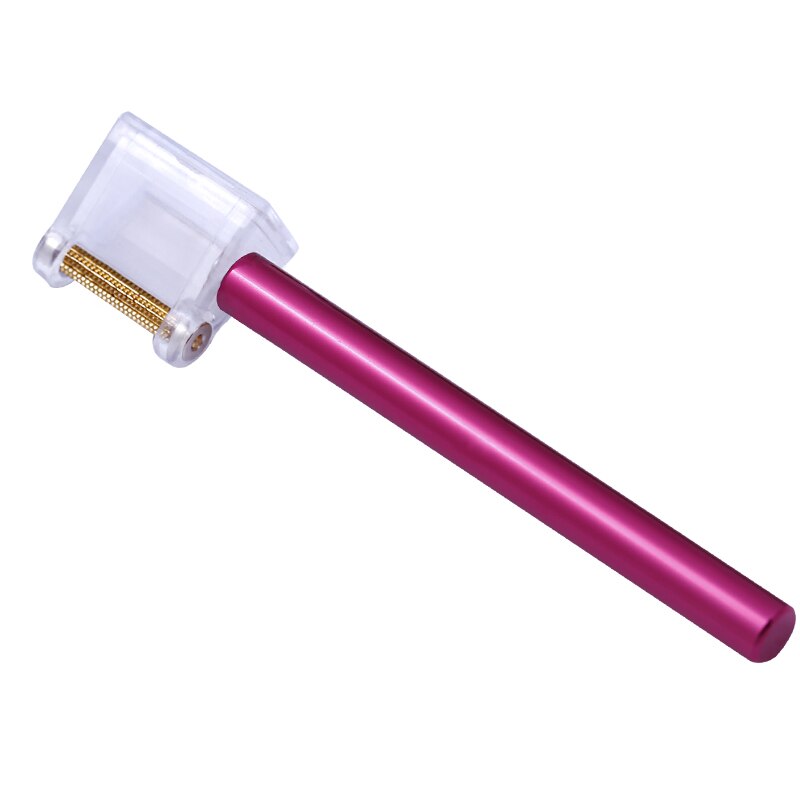 MIUSIE Leather Edge Oil Roller Pen Gluing Dye Pen Applicator Paint Roller Tool DIY Leather Painting Accessories Craft Tool: Rose red