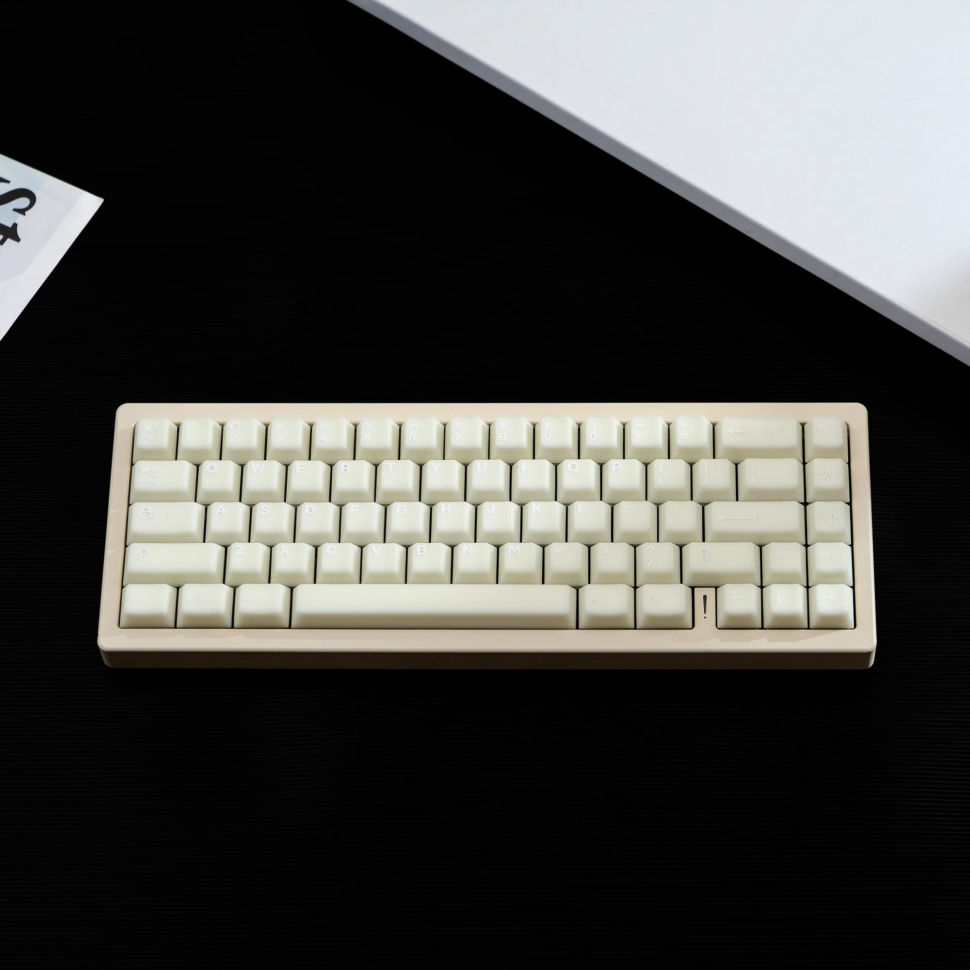 120 Keys Marble Themed Keycaps Double Shot PBT Keycaps Milk White Translucent Cherry Profile Keycap for MX Switch Gamer Keyboard