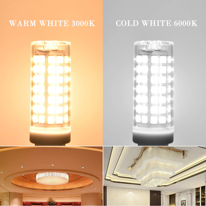 Dimmbare Kein Flimmern G9 LED-LAMPE AC220V 120 V 88 LEDS 2835 LED Licht Lampe 690LM Kronleuchter Licht ersetzen 70 W Halogen beleuchtung