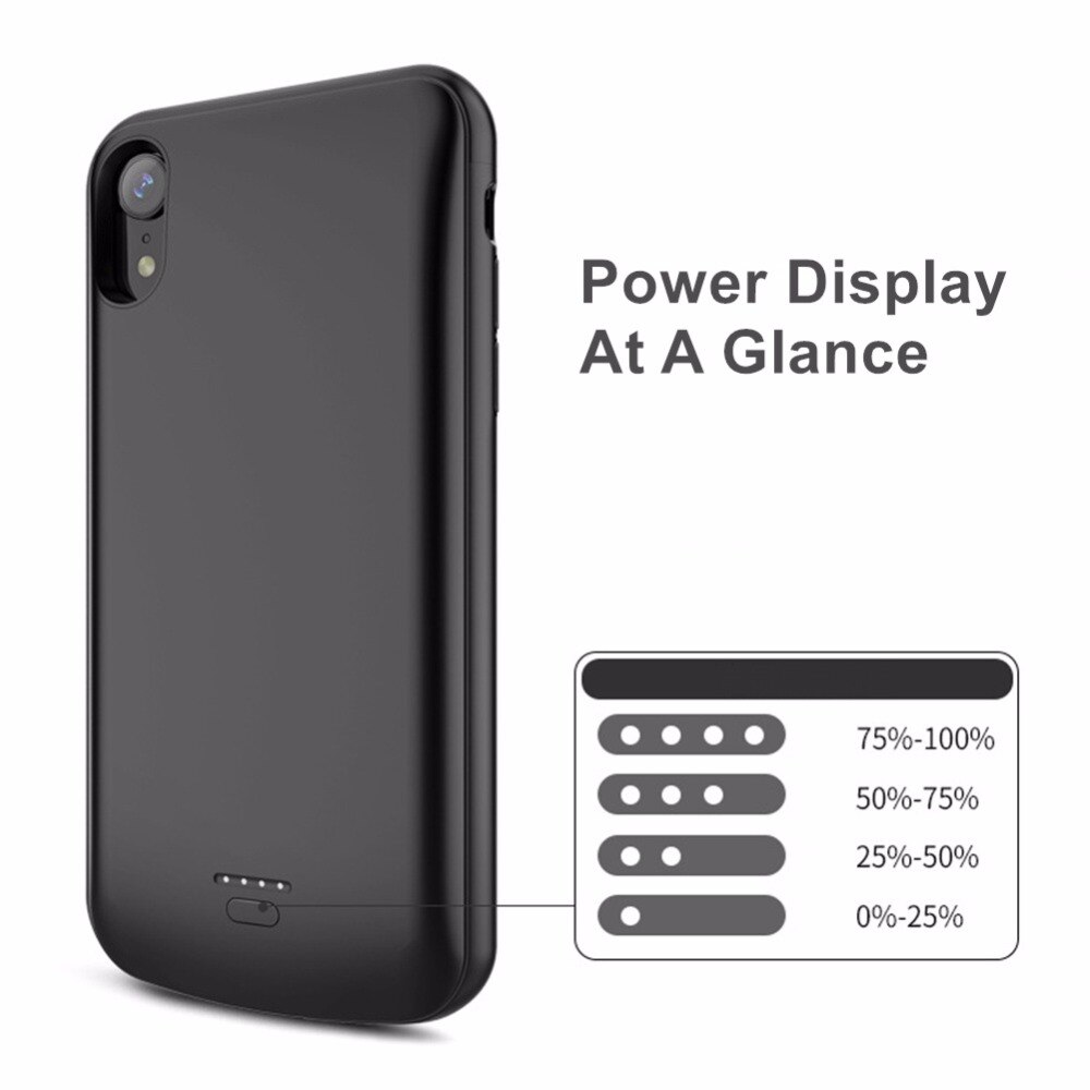 QuLing dla IPhone 5 5S SE 2020 6 6s 7 Plus 8 Plus X XS XR XS MAX przypadku baterii ładowarka przypadku banku Power Case