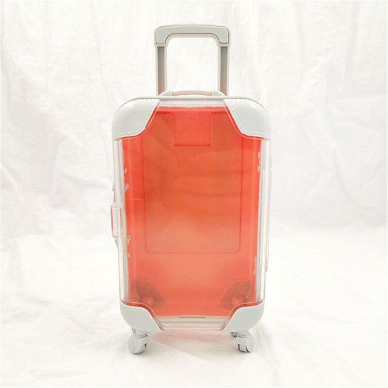 cute suitcase luggage eyelash packaging for mink lashes: only 5 lash box / 6
