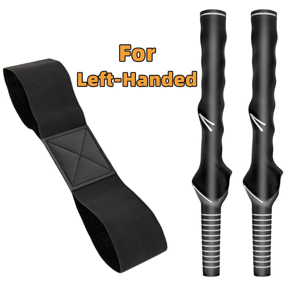 Golf Swing Training Grip Standard Teaching Aid Right-Handed Left-Handed Practice Golf Training Aids Golf Swing Training Grip: LH and Arm Band
