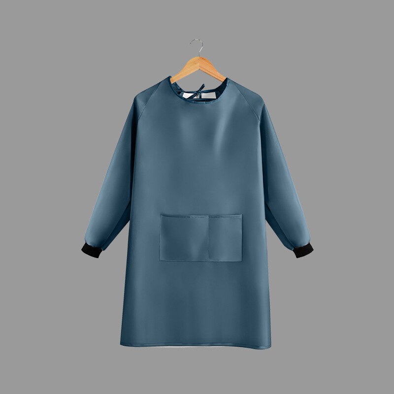 Kitchen Aprons for women Pet cleaning Apron Household Cleaning Bibs Restaurant Kitchen Cooking Baking Barbecue Overalls Bibs: blue