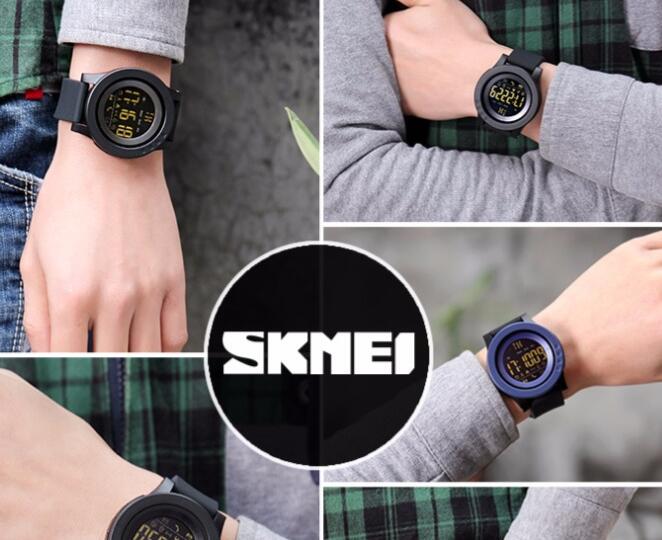 Smart sport uhr lauf kalorien schritt-und-schritt wasserdichte multi-funktion unisex elektronische uhr