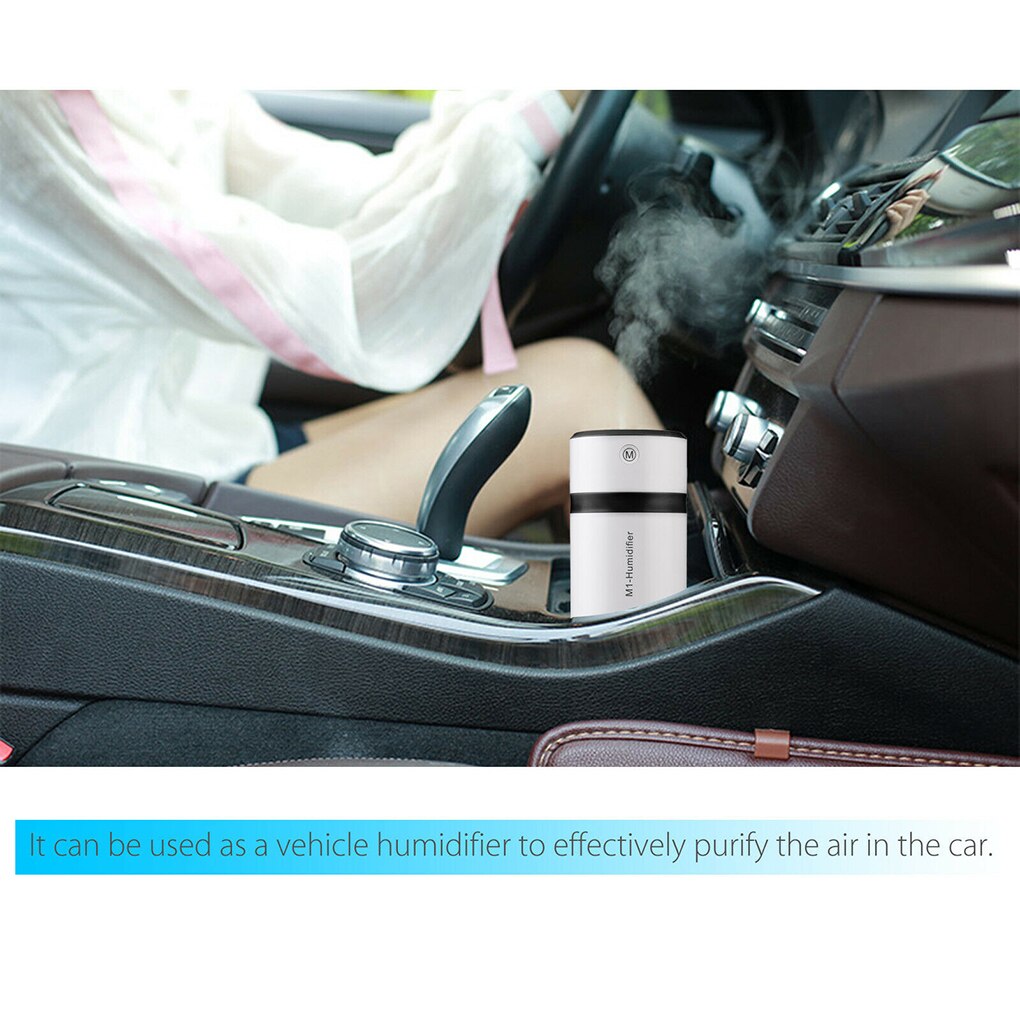 Humidifier LED Mini Portable Humidifier Home Air Purifier USB Charging Freshener Office Essential Oil Diffuser