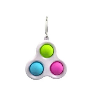 Simple Dimple Fidget Spinner Toys Anti Stress Relief Brain Toy Hand Fidget Toys For Kids Adults Early Educational Autism: 7-Regular