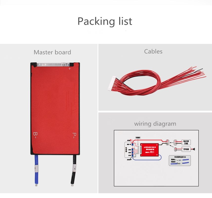 4S 10A 15A 20A 30A 40A 50 60A 12V PCM/PCB/BMS per 3.7V Nominale liNCM 3.2V Agli Ioni di LiFePO4 battery pack FAI DA TE 18650 Lithion