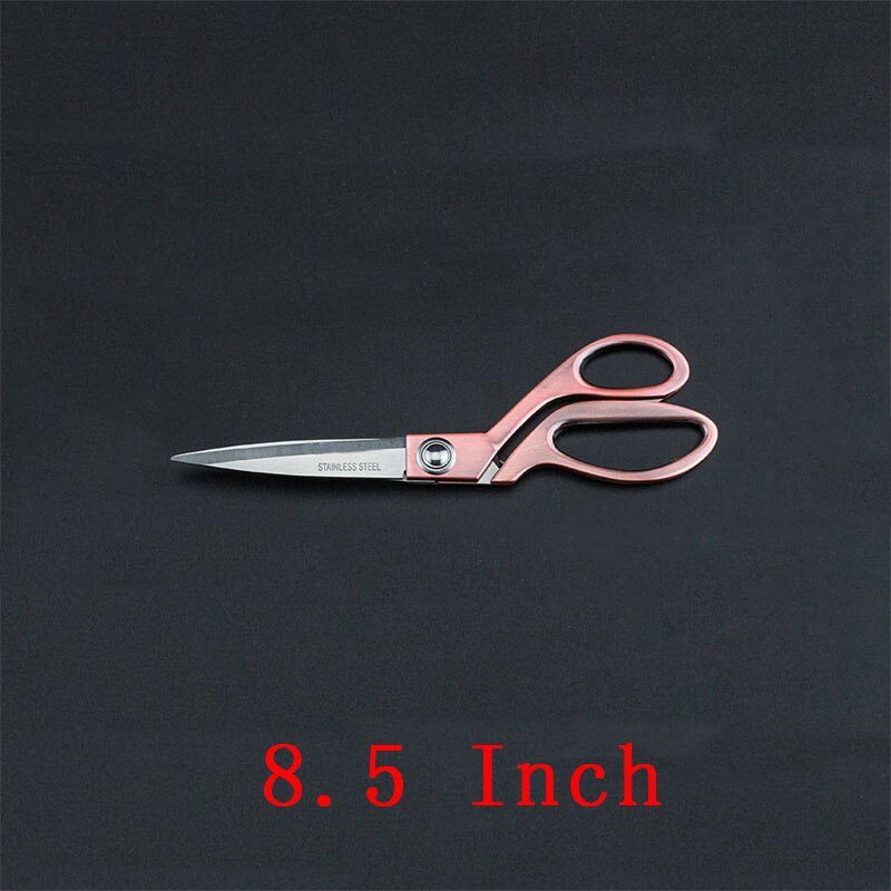 Pulaqi Gold Scissors Sewing Cut Craft Fabric Dressmaking Scissor Upholstery Tool Textile Leather denim Cutter Tailor Shear: 3P-JD008S