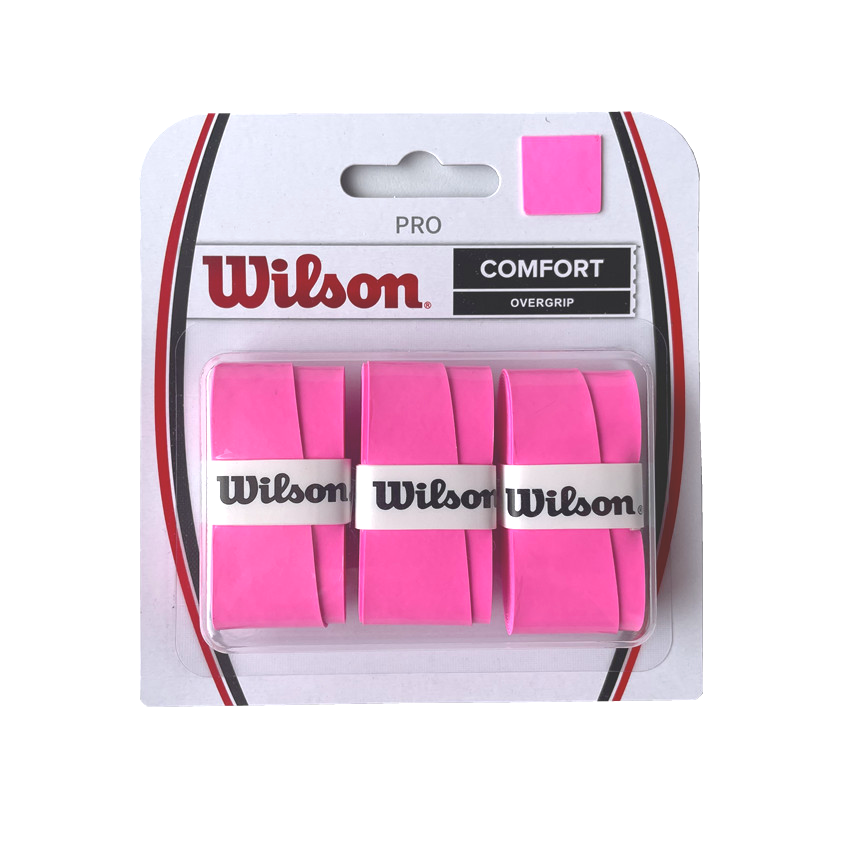 Original Wilson tenis Overgrip bádminton pegajoso antideslizante raqueta mano pegamento bádminton tenis playa raqueta banda para el sudor 3 uds: YELLOW