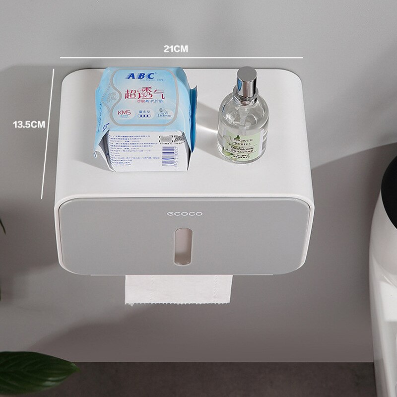Waterdichte Toiletrolhouder Voor Toiletpapier Handdoekhouder Badkamer Opbergdoos Toiletrolhouder Badkamer Accessoires