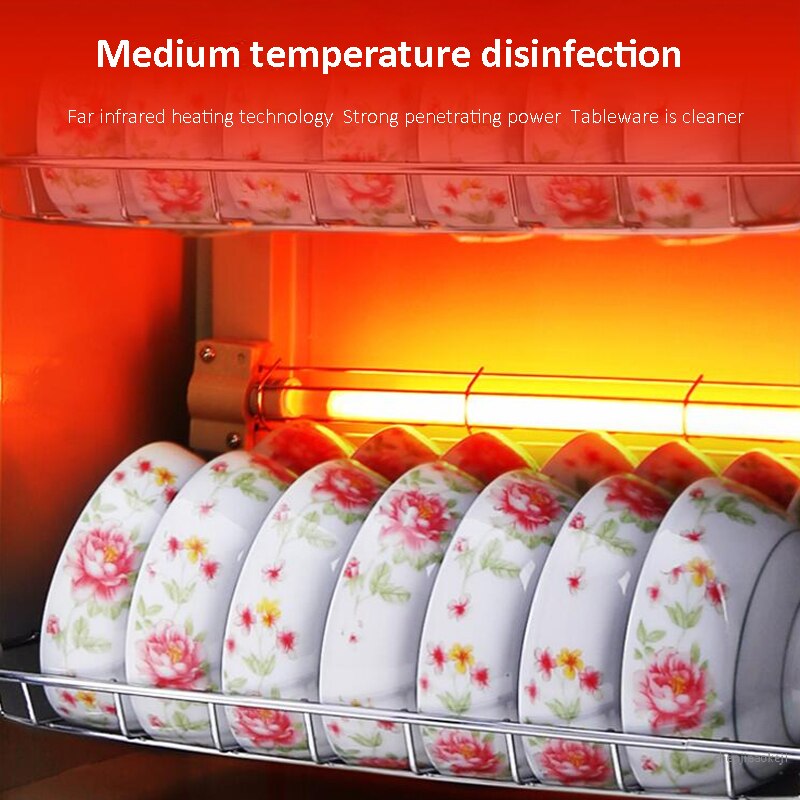 Desinfektion schrank Mini haushalt desinfektion reinigung schrank ozon infrarot Mittel temperatur desinfektion schrank 220v