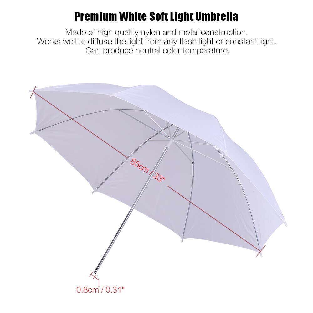 in CZ ES FR ES Foto Studio Beleuchtung Bausatz einstellen 2*2M Licht Stehen + 2*33 "weiches Licht Regenschirm + 2*45W Glühbirne + 2 * schwenken Licht Buchse