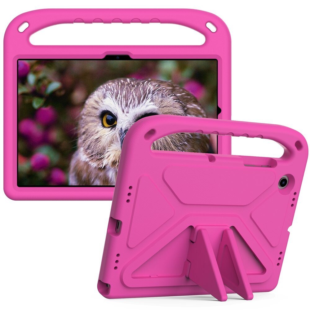 Case For Samsung GALAXY Tab A8 10.5 inch SM-X200 X205 EVA kids Cover for Galaxy Tab A8 X200 SM-X205 coque: ROSE RED