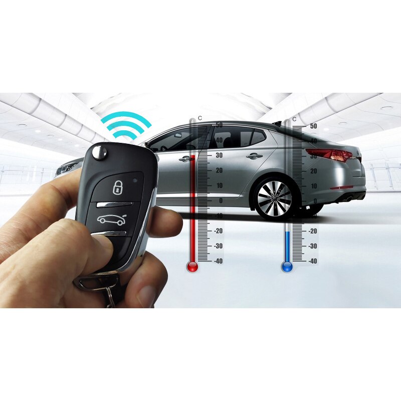 Smart Keyless Start Motor Fernbedienung Eine Taste Start Stop Auto Alarm Mit Autostart System Zentralverriegelung Tür Wegfahrsperre