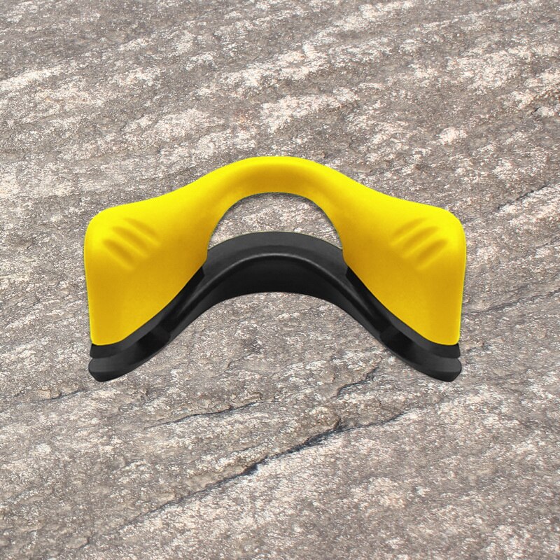 Eos siliconen rubberen vervangende neuspads voor oakley  m2 frame/xl  oo9212 oo9343 multi-opties: Geel