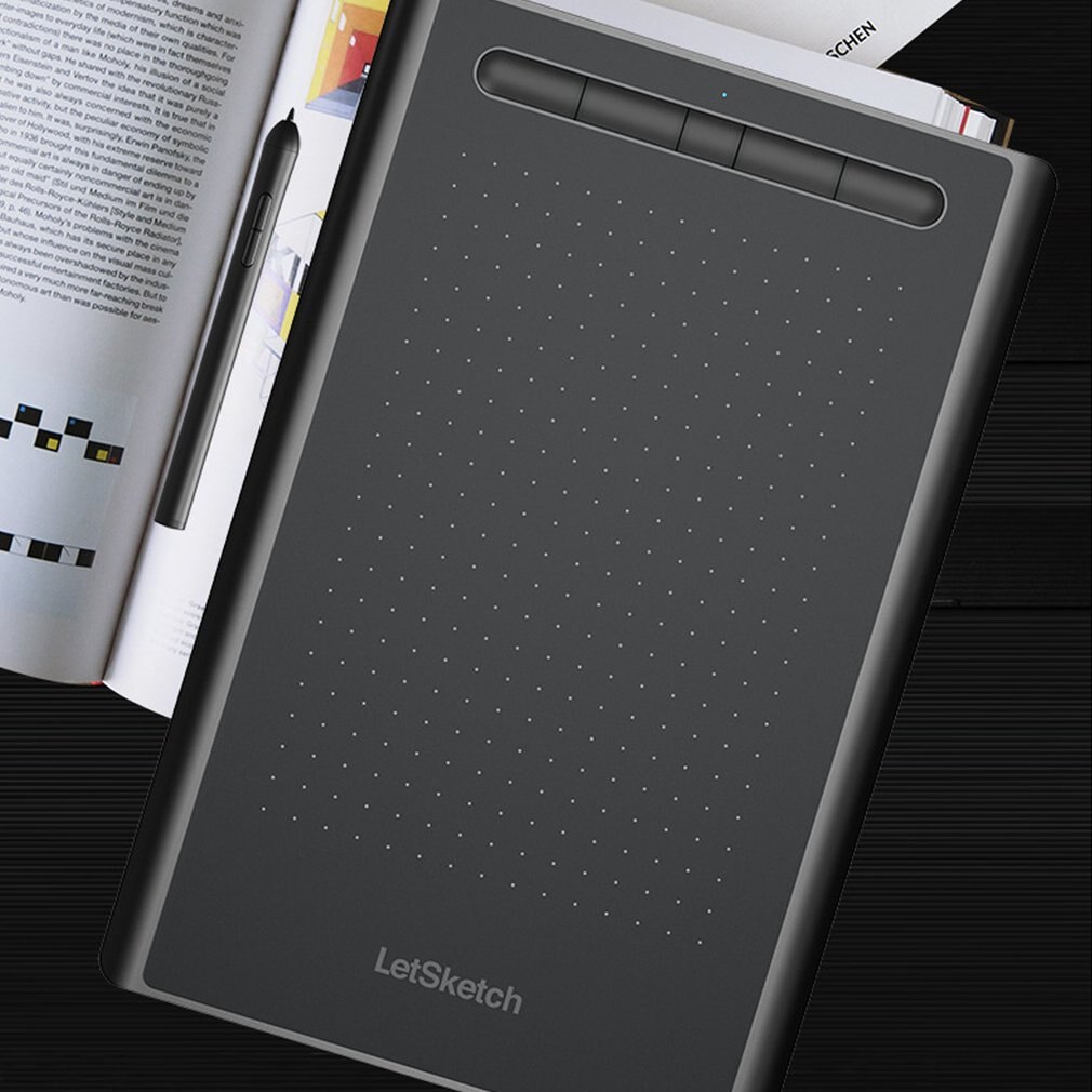 8 Inches USB Art Digital Graphic Tablet Digital Drawing Board With 8192 Level Pen Pressure Stylus For Online Teaching