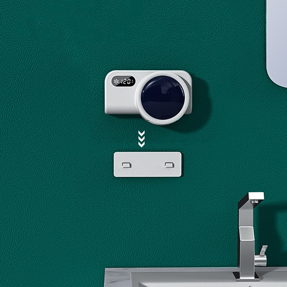 Visual Electronic Screen Punch-free Wall-mounted Smart Toothbrush Sterilizer Automatic Ultraviolet Toothbrush Disinfection Box