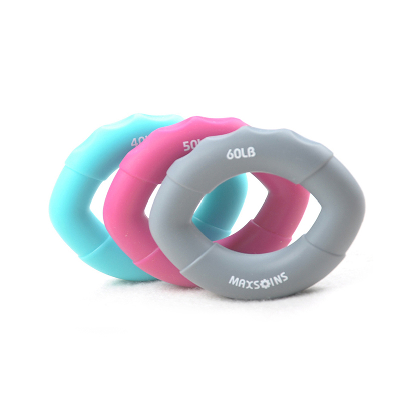 Dynamometer håndgrep muskelkraft trening gummi ring trener finger hånd griper griper ring carpal expander fitness