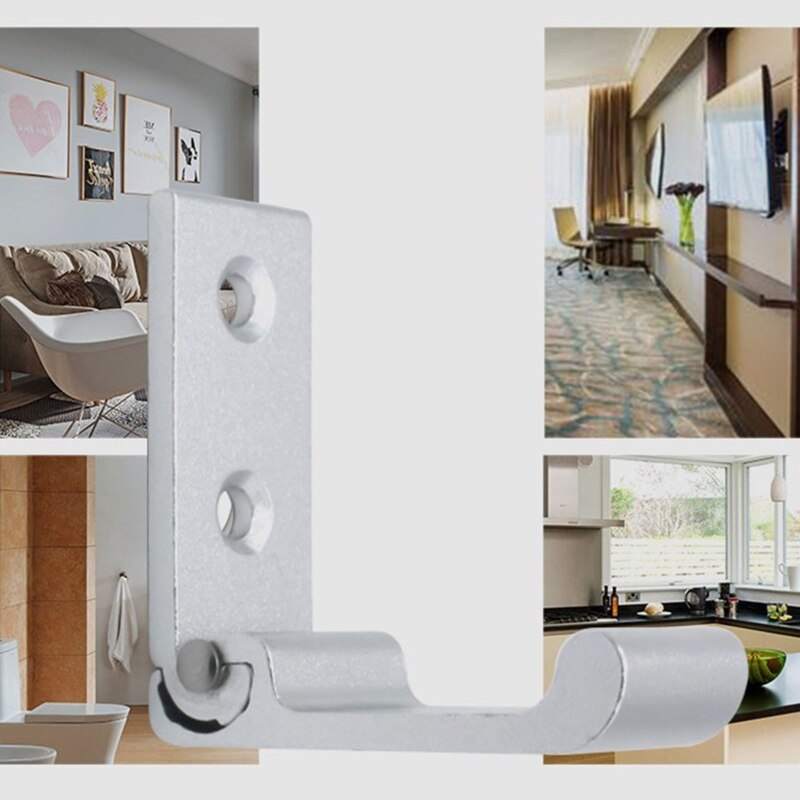 Haczyki na ubrania ciężki obowiązek składane haki ścienne haki na ręczniki oszczędność miejsca aluminiowy haczyk robić łazienki robić wieszania ubrań kapelusze N1HF