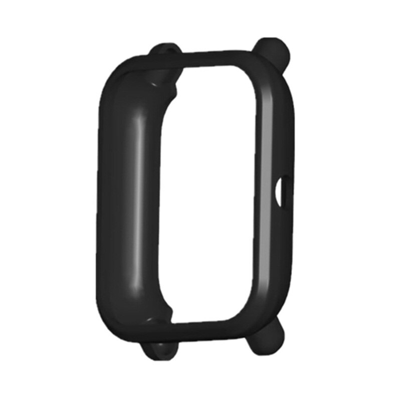 FIFATA TPU Protective Case Bumper For Xiaomi Amazfit Bip U / Bip / POP Smart Watch Cover Edge Frame Shell For Huami Amazfit BipU