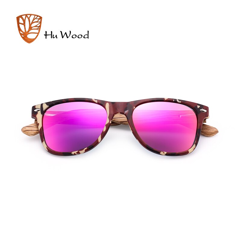 Gafas de sol de madera para niños HU accesorios de gafas para niñas gafas de sol rectangulares espejo uv400 lente GR1005