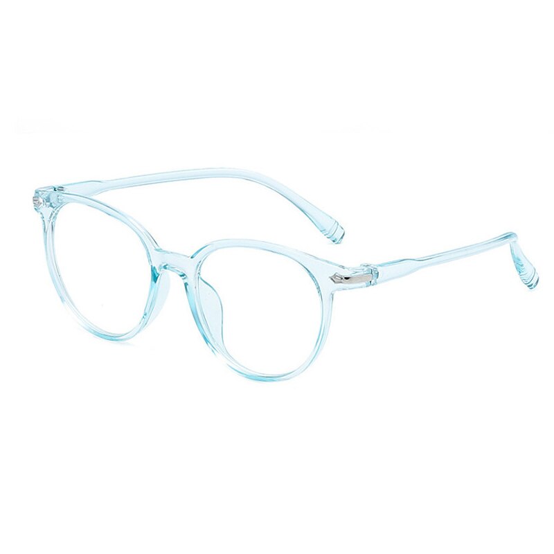 Gafas para ordenador con bloqueo de luz azul, , protección contra radiación, filtro de luz azul, protección UV, para hombre y mujer, para videojuegos: Transparent blue