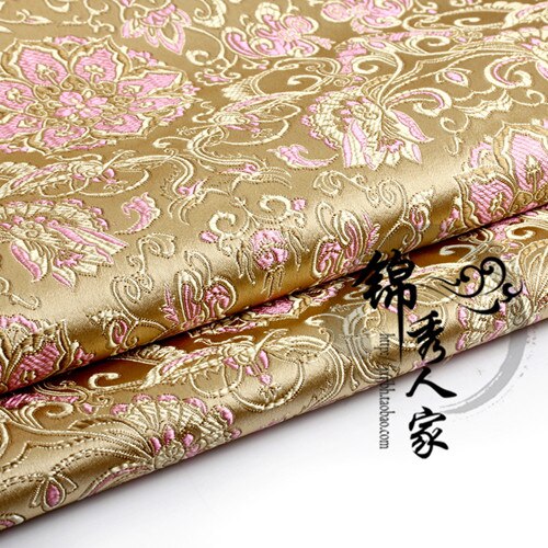 Tissu de brocart damassé Jacquard amérique style vêtements Costume d'ameublement rideau bricolage vêtements matériel tissu 75*50 cm: B