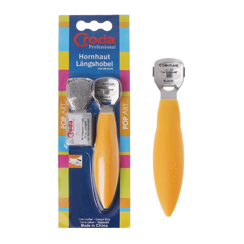 Pedicure kostnina golarka stopa twarda twarda skóra robić usuwania zrogowaciałej skóry maszynka robić golenia i 10 ostrzy