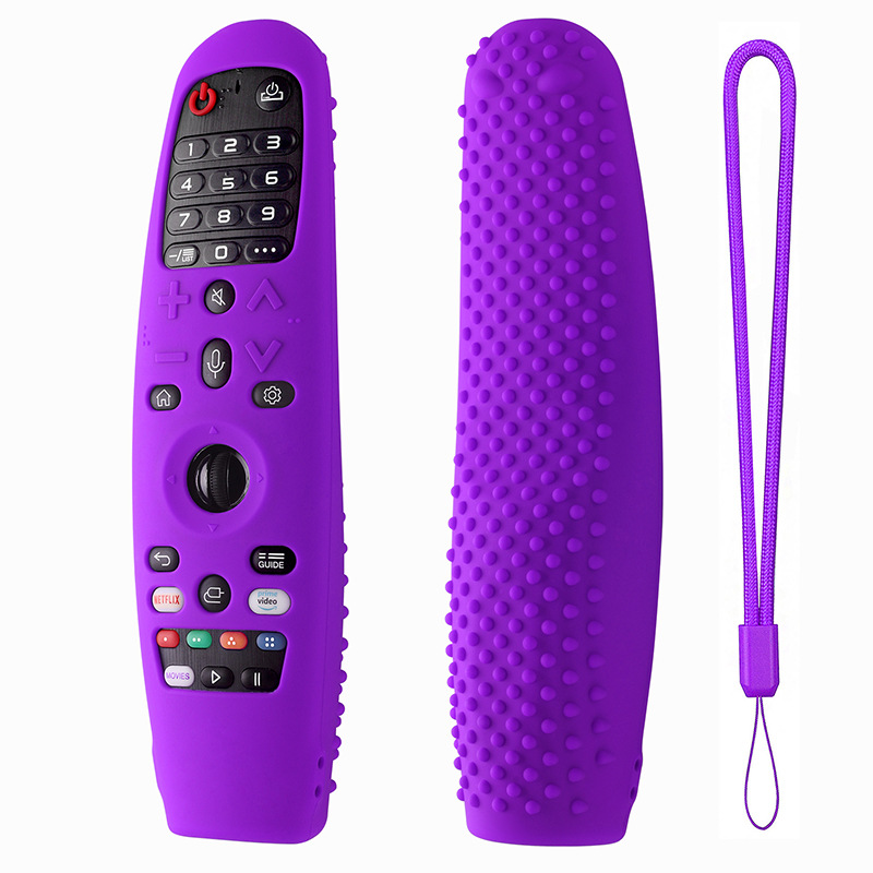 Funda protectora de silicona para mando a distancia, funda protectora adecuada para LG Magic TV AN-MR19BA/MR18BA/MR20GA/AKB 75855501 /AN-MR600