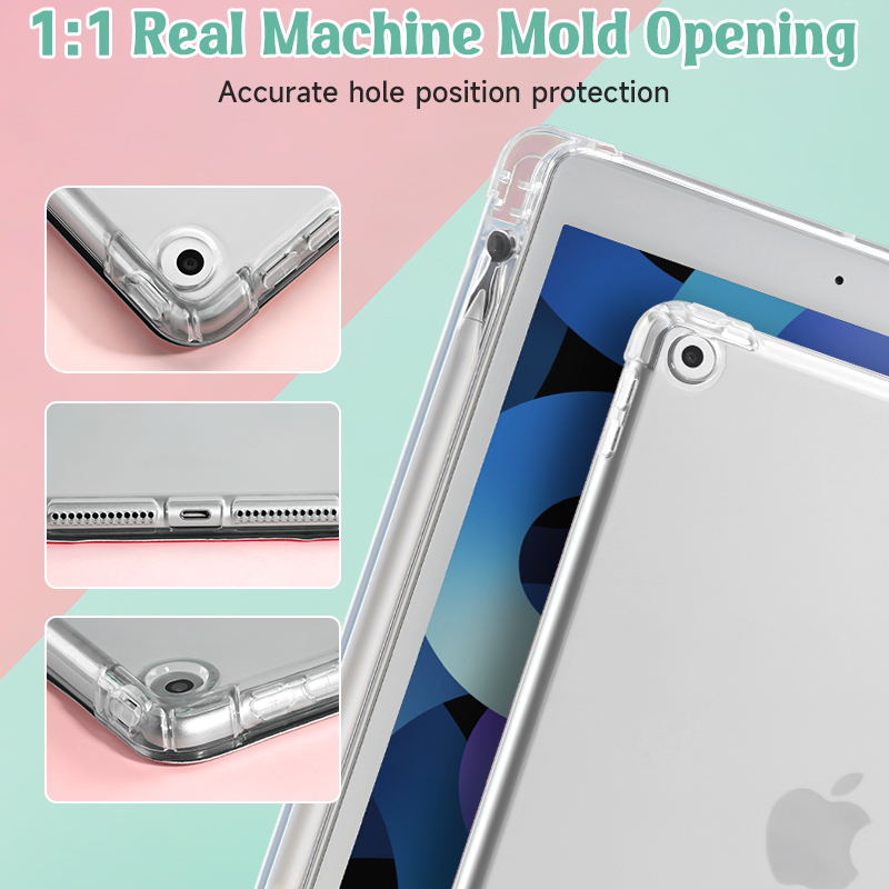 Bloemen Case Voor Ipad 9e/8e/7e Generatie 10.2 Inch Case, Voor Mini 4/5/6 Cover, Met Potlood Houder, Auto Wake/Slaap Cover