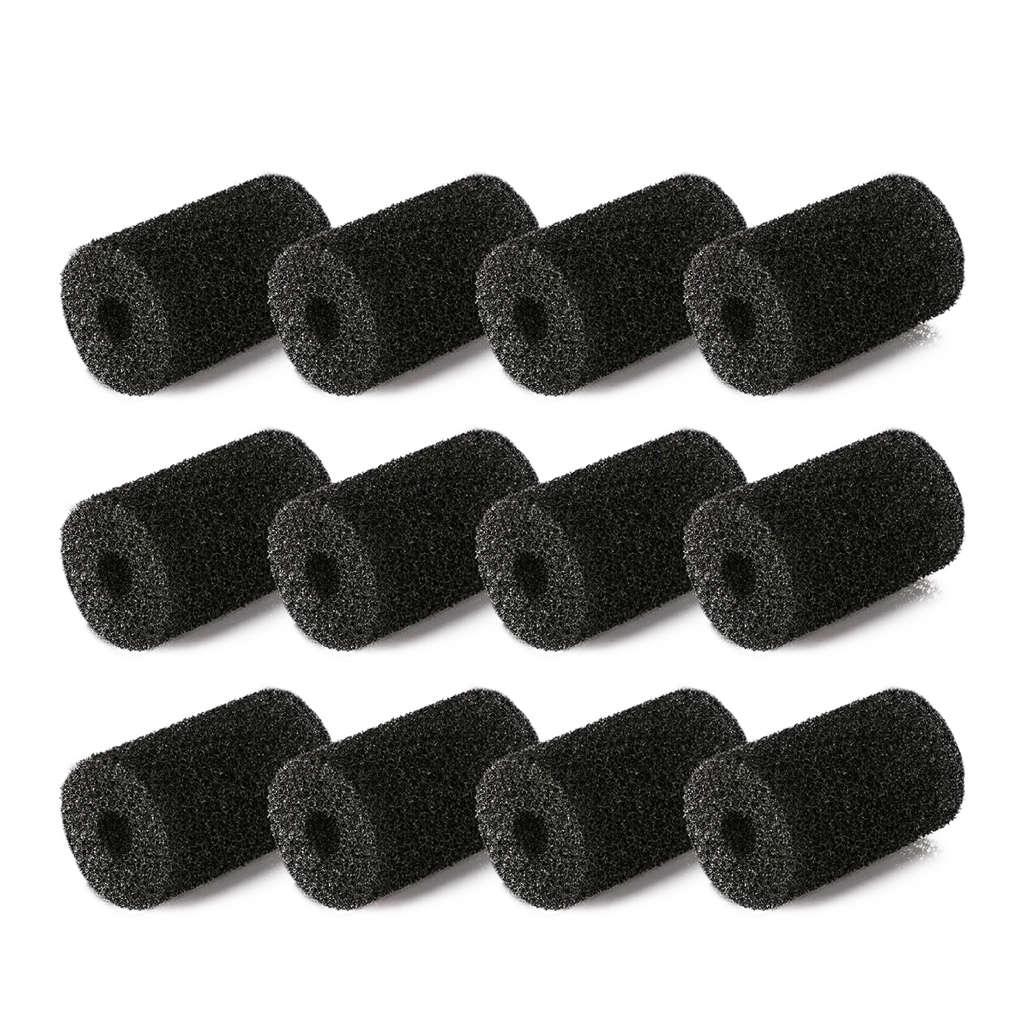 For Polaris Pool Cleaner Parts, 12 Pack Sweep Hose Tail Scrubbers Replacement For Sweep Pool Cleaner Fits Polaris 180 280 360