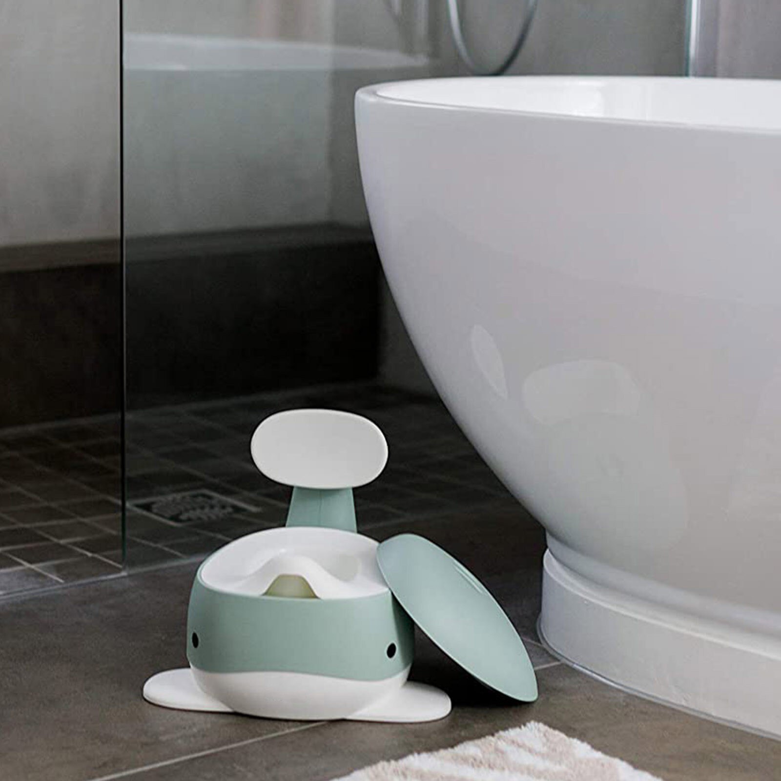 1pc Portable Baby Potty Multifunction Baby Toilet Plastic Baby Cute Colorful Animal Training Toilet Potties Seats