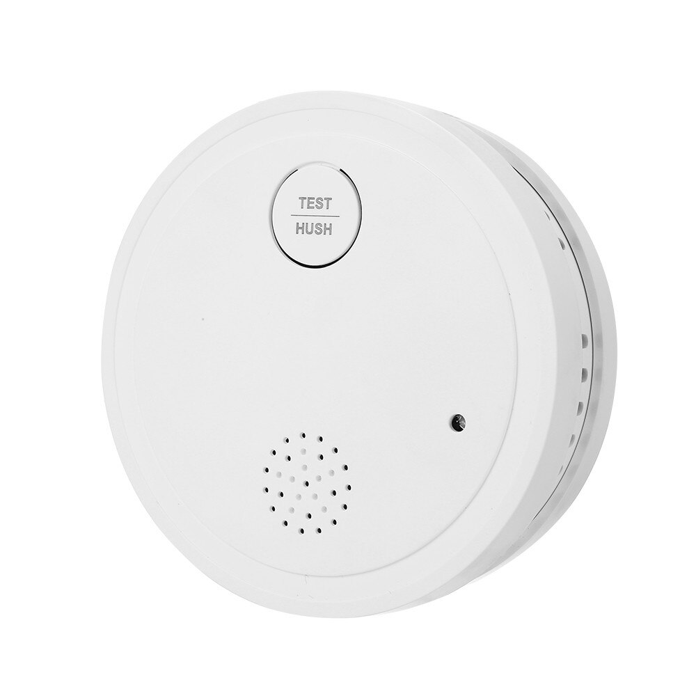 Intelligent WiFi Strobe Smoke Detector Wireless Fire Alarm Sensor Support 433MHZ Work with Tuya APP Control Office Home Smoke