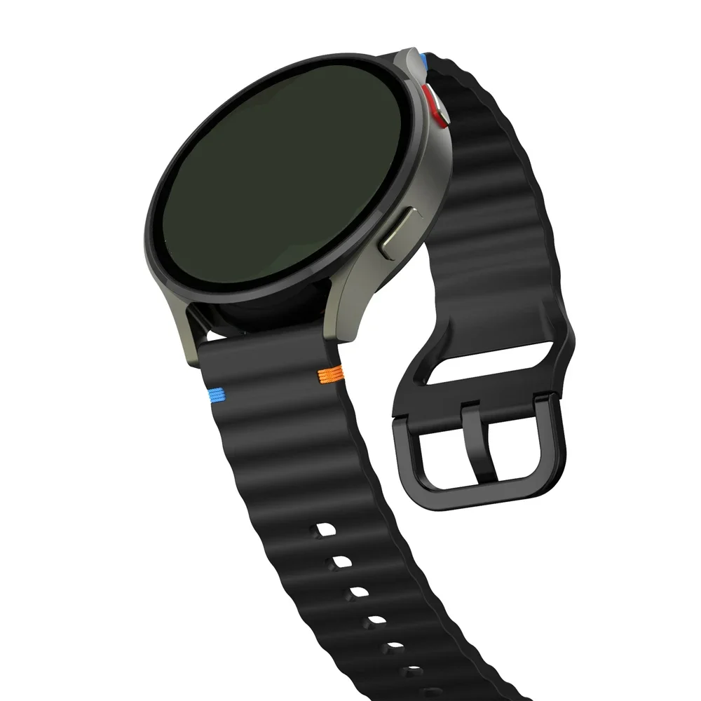 22 mm 20 mm Uhrenarmband für TicWatch Profi 3 Ultra/E2/S2/E/E3 Silikonbänder TicWatch Profi 3 Ultra GPS/LTE 4G S X GTX-Armbänder