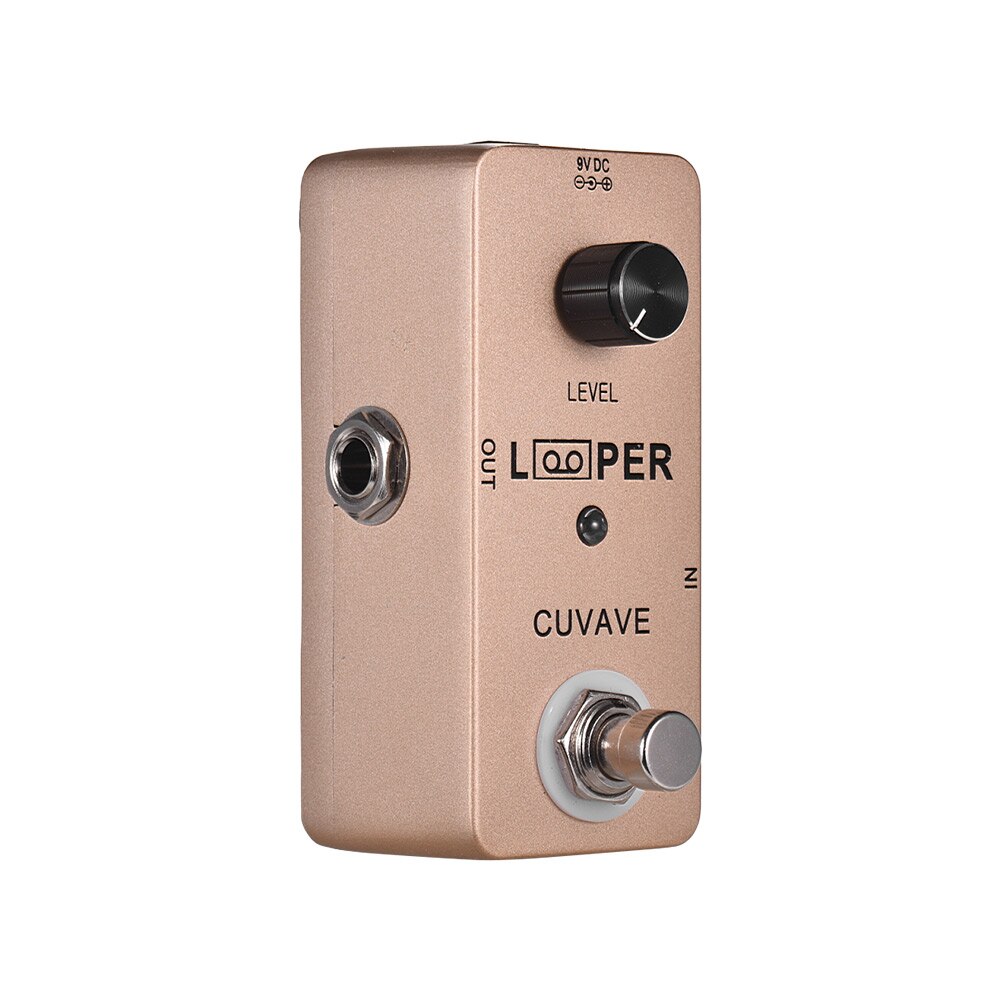 Looper Guitar Effect Pedal Mini Loop Guitar Pedal Max. 5 Minutes Recording Time Unlimited Overdubs Full Metal Shell