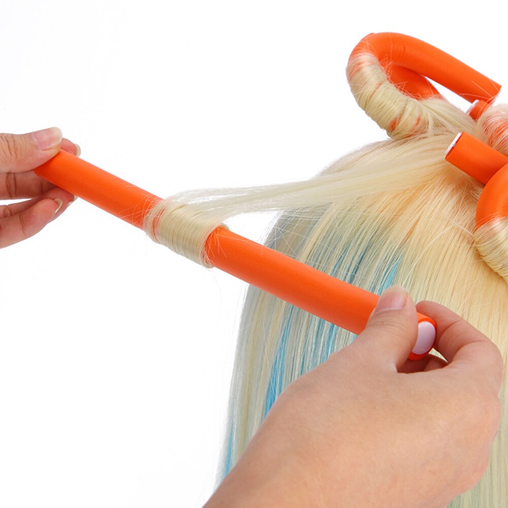 Bigoudi Flexible pour cheveux, 10 pièces, outil de coiffure, en mousse souple, pour boucler les cheveux, à faire soi-même