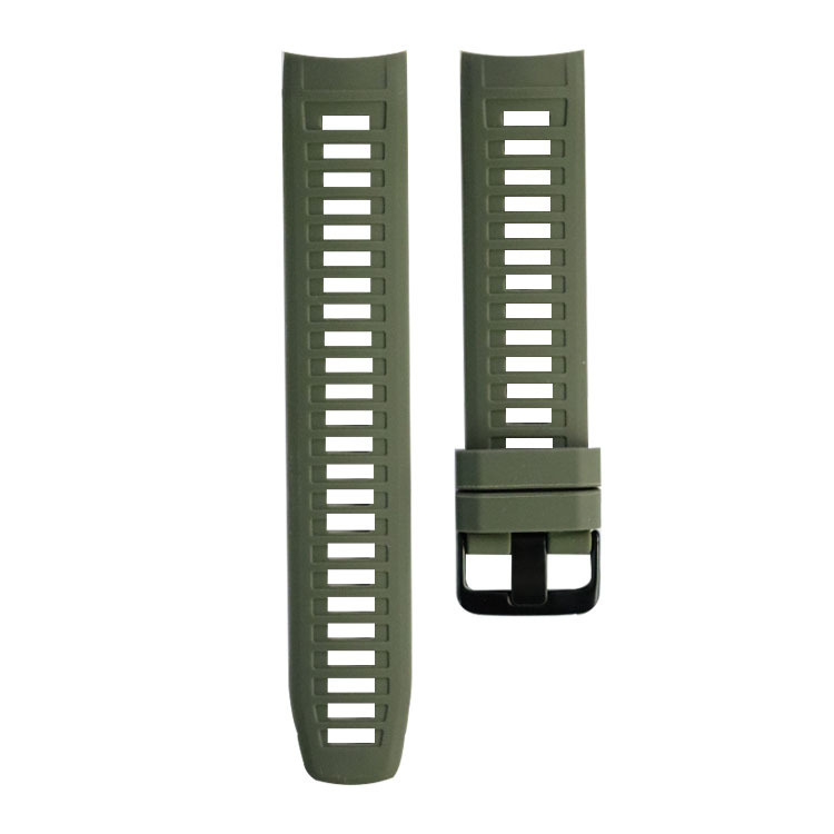Watchband for Garmin Instinct Silicone Watch Strap fit Instinct 2/Esports/Tide/Solar: army green